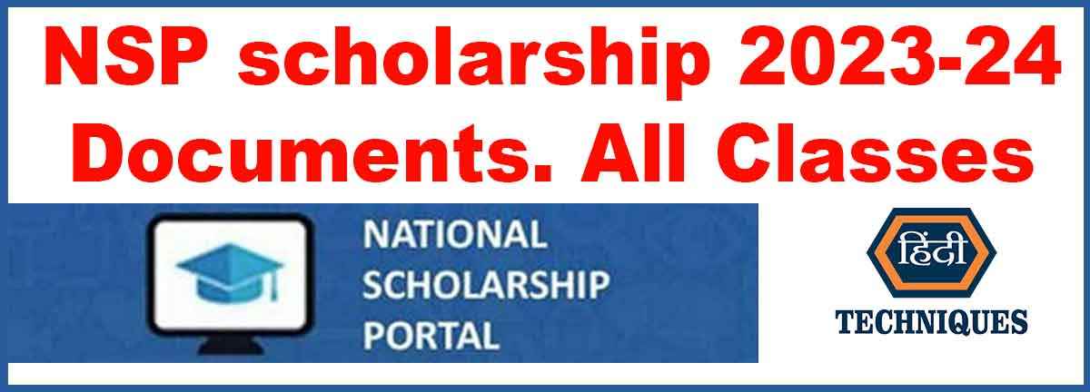 NSP scholarship starting date