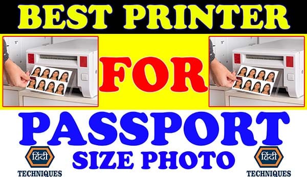 Best passport size photo printer