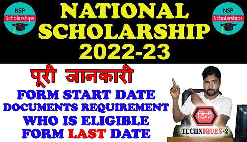 what is national scholarship portal