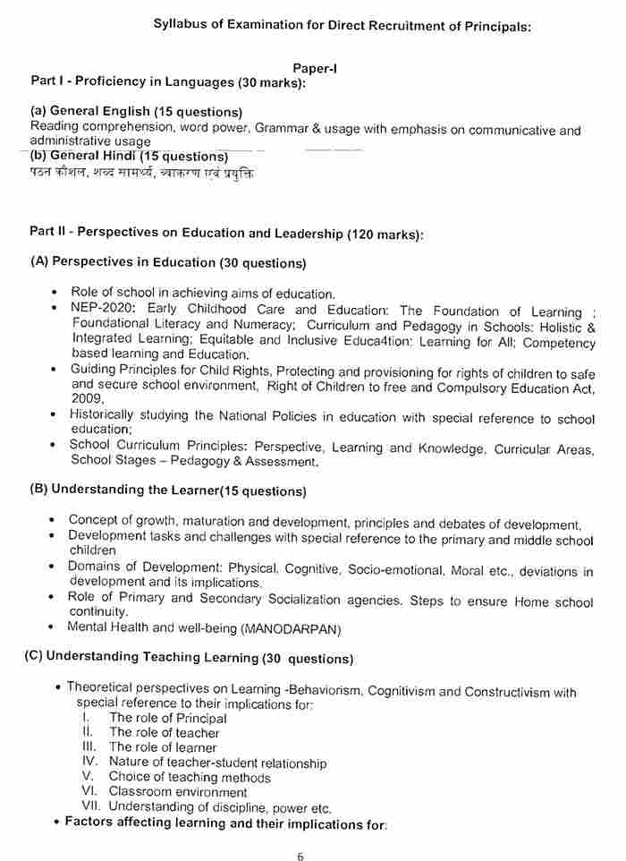 Kvs principal syllabus 2022 pdf download 