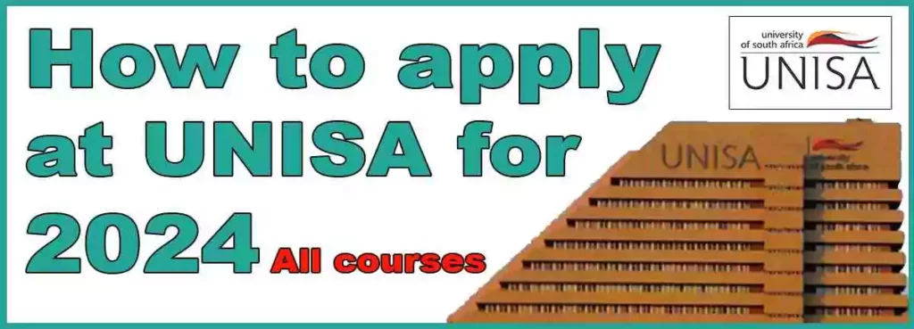 How to apply at UNISA